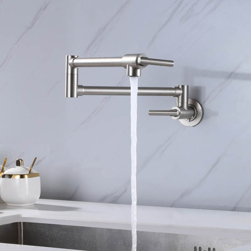 Commercial Kitchen Tap With Spray - Torneira de Cozinha Comercial de Parede