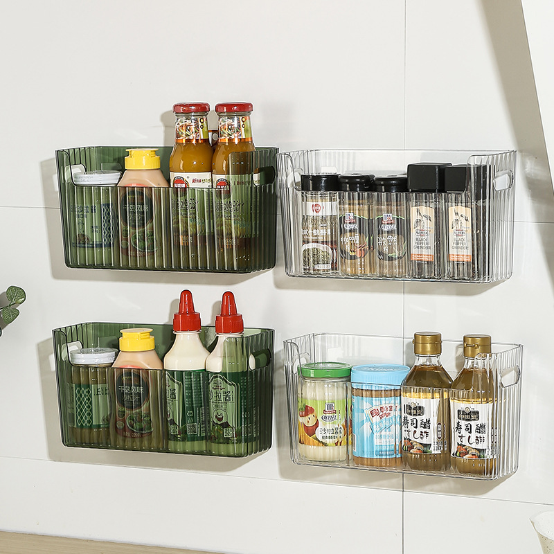 Commercial Kitchen Shed - Caixa de Armazenamento Autoadesiva para Refrigerador,
