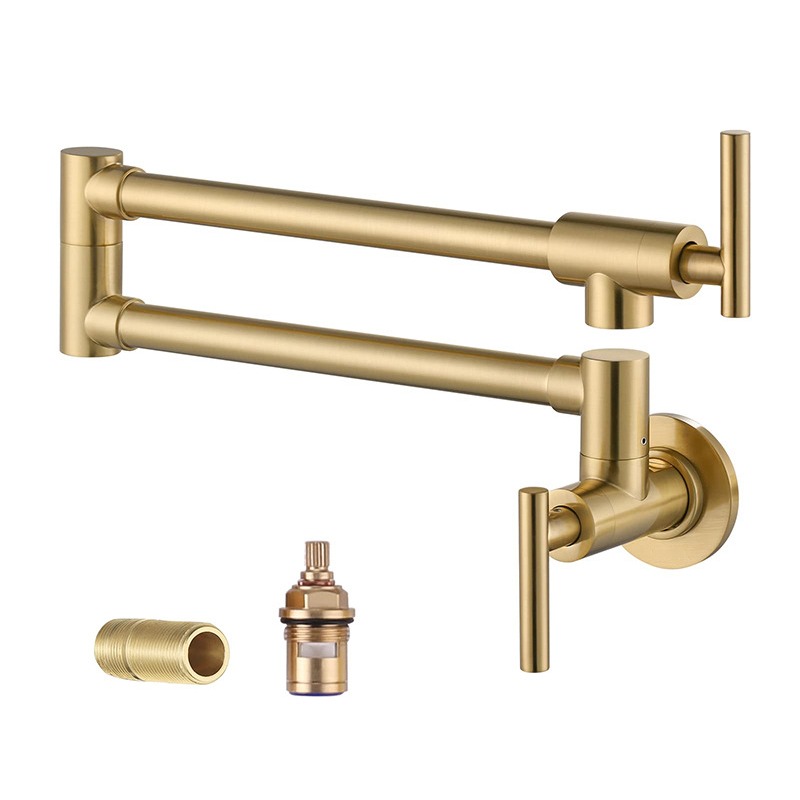 Commercial Kitchen Tap With Spray - Montado na parede comercial fogão pia