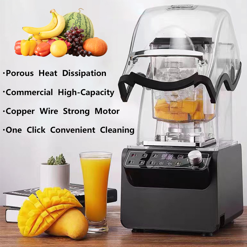 Commercial Blender Heavy Duty - Máquina comercial de liquidificador de gelo,