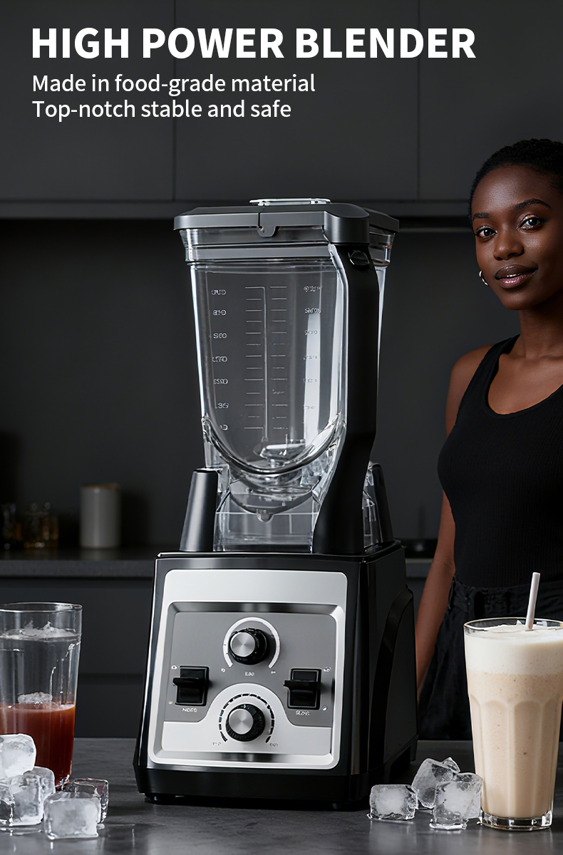 Commercial Blender Heavy Duty - Liquidificador Comercial e Doméstico de Alta
