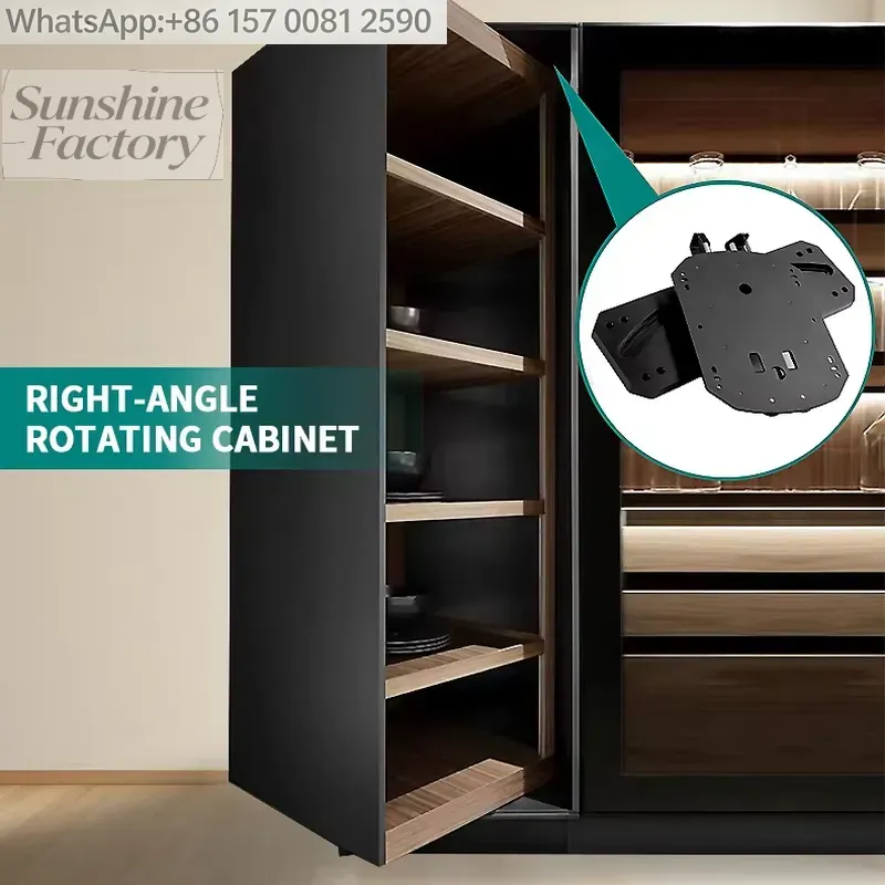 Commercial Kitchen Hardware - Dobradiça Giratória de Ângulo Reto em