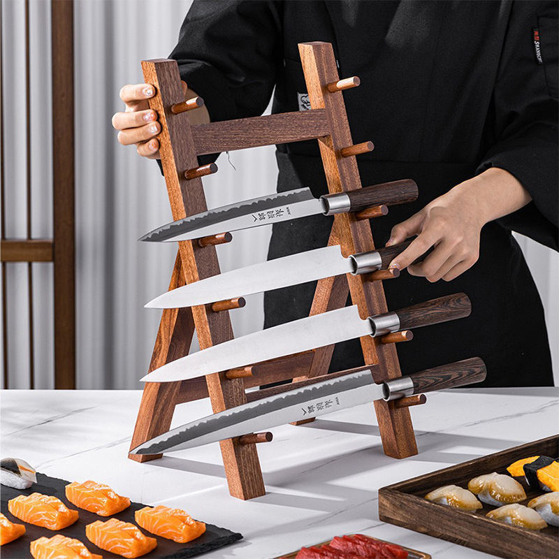 Commercial Kitchen Knife Storage - Suporte para Facas de Sushi e
