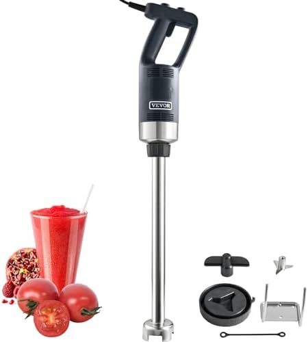 Commercial Blender Heavy Duty - Liquidificador de Imersão Comercial, Mixer Manual