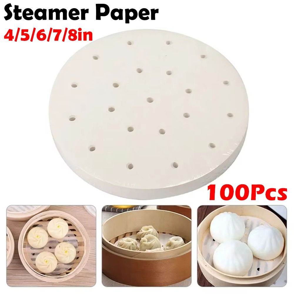 Commercial Kitchen Accessories - 100 pçs papel cozido no vapor