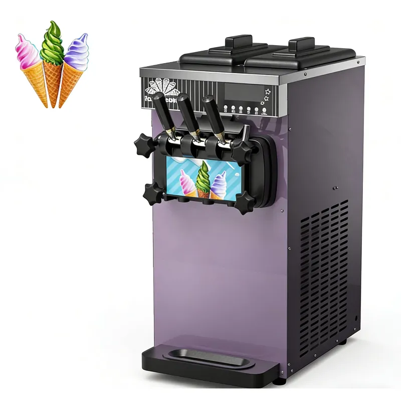 Máquina de Sorvete para 15-18  - Soft Serve Ice Cream Machine avaliação e preço