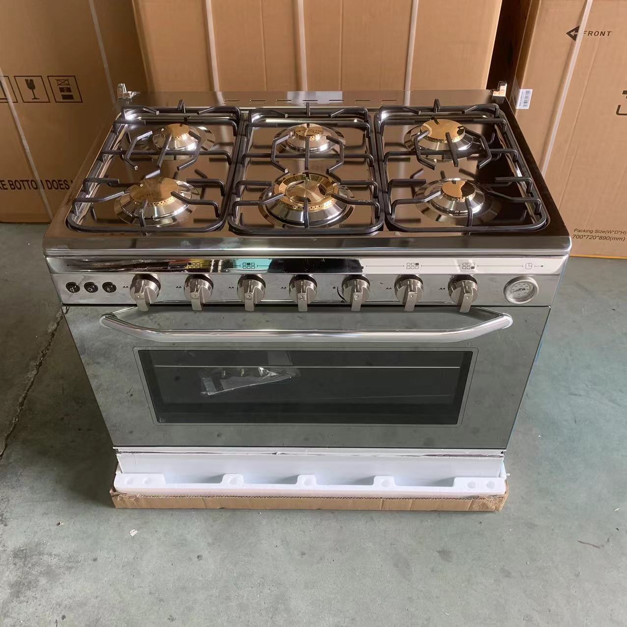 Fogão Industrial de 6 Queimado - Commercial Kitchen Broiler avaliação e preço