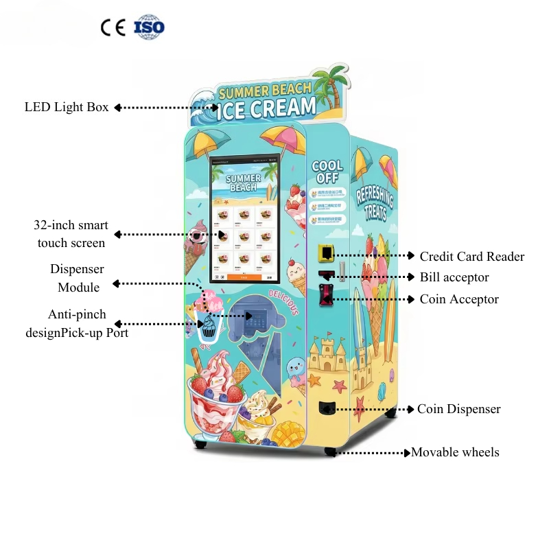 Máquina de Venda Automática de - Soft Serve Ice Cream Machine avaliação e preço