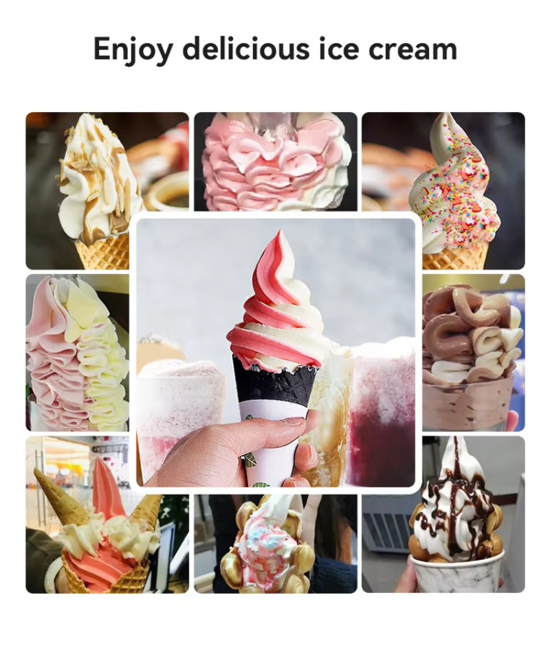 Máquina de Sorvete Automática  - Soft Serve Ice Cream Machine avaliação e preço