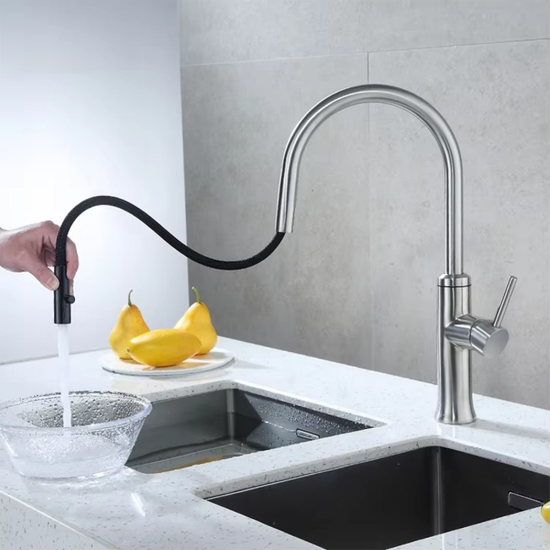 Torneira Misturadora de Cozinh - Commercial Kitchen Tap With Spray avaliação e preço