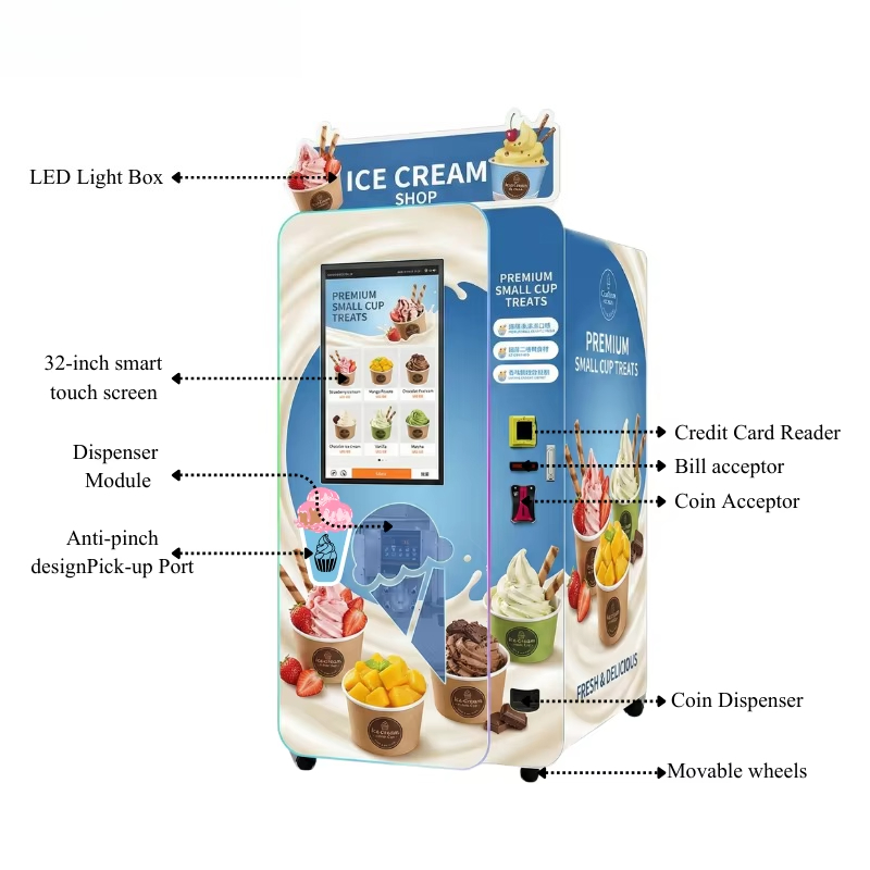 Máquina de Venda Automática de - Soft Serve Ice Cream Machine avaliação e preço