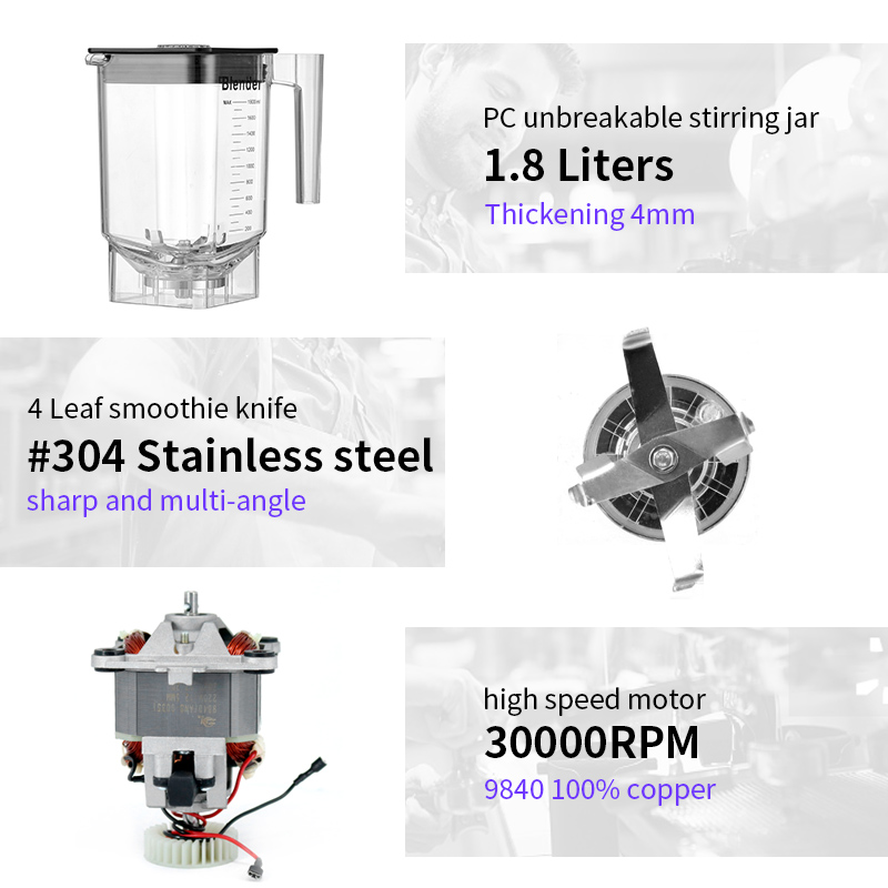 Liquidificador Elétrico Comerc - Commercial Blender Heavy Duty avaliação e preço
