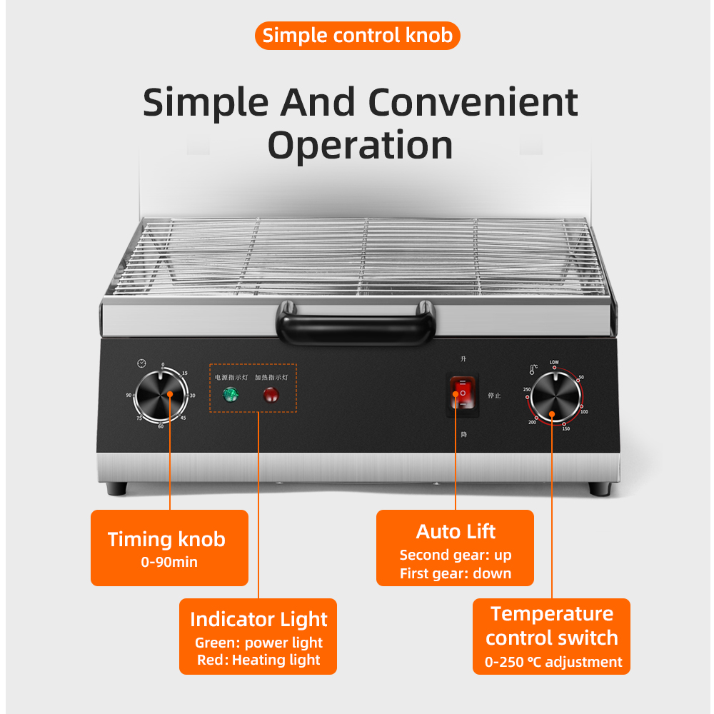 Equipamento de cozinha de fran - Commercial Kitchen Broiler avaliação e preço
