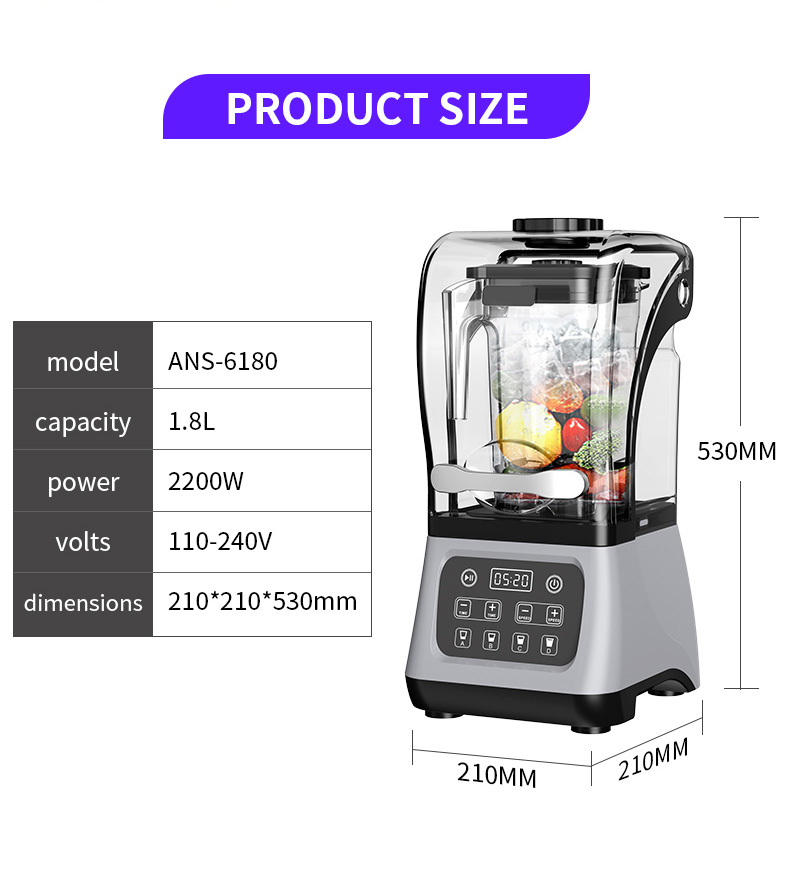 Processadores de Alimentos Com - Commercial Blender Heavy Duty avaliação e preço