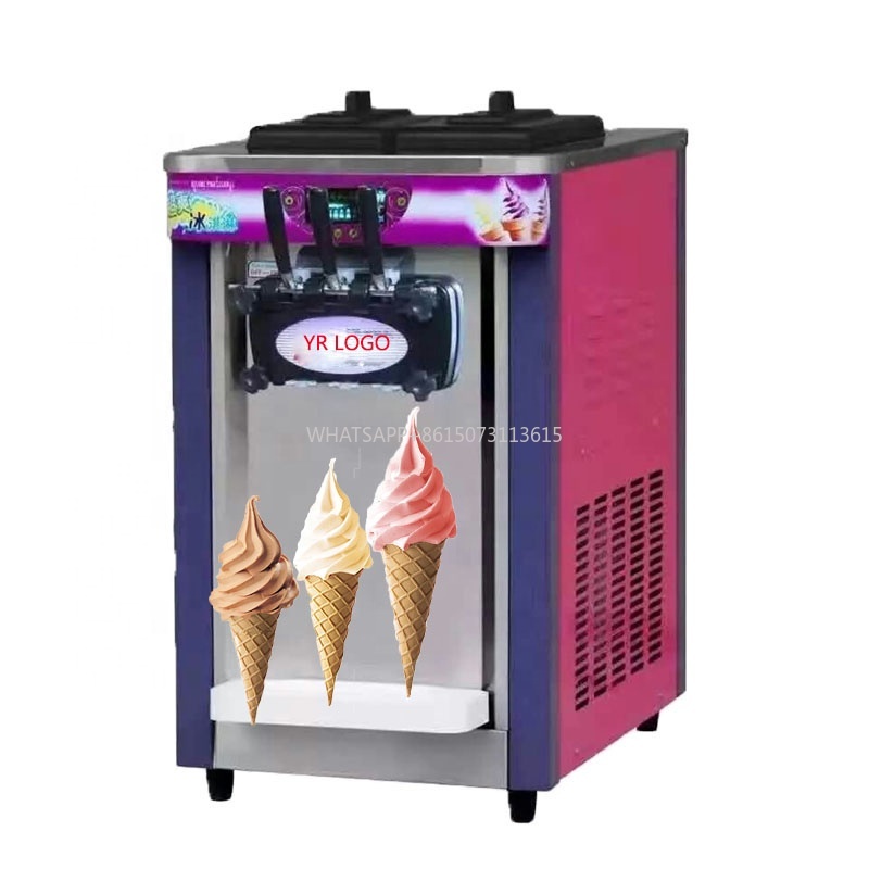 Máquina comercial de sorvete d - Soft Serve Ice Cream Machine avaliação e preço