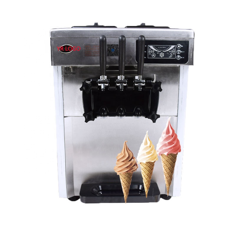 Máquina comercial de sorvete d - Soft Serve Ice Cream Machine avaliação e preço
