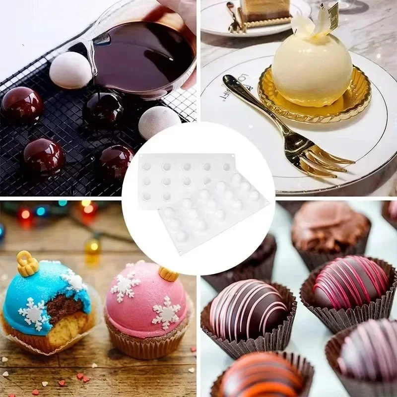 Molde de silicone esfera 3d pa - Commercial Kitchen Accessories avaliação e preço