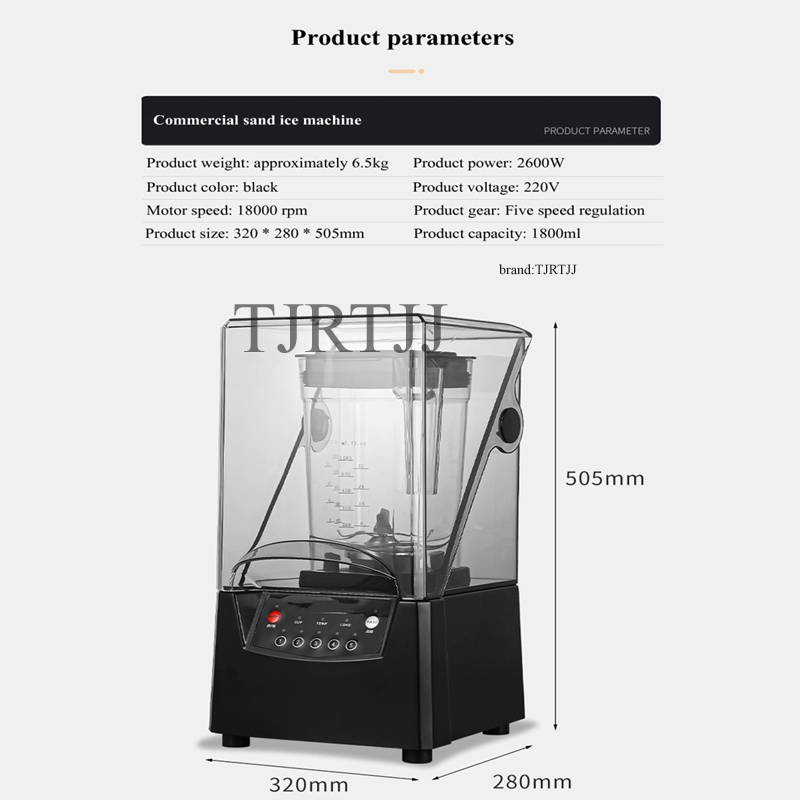 Liquidificador de Gelo Silenci - Commercial Blender Heavy Duty avaliação e preço