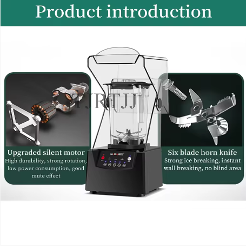 Liquidificador de Gelo Silenci - Commercial Blender Heavy Duty avaliação e preço