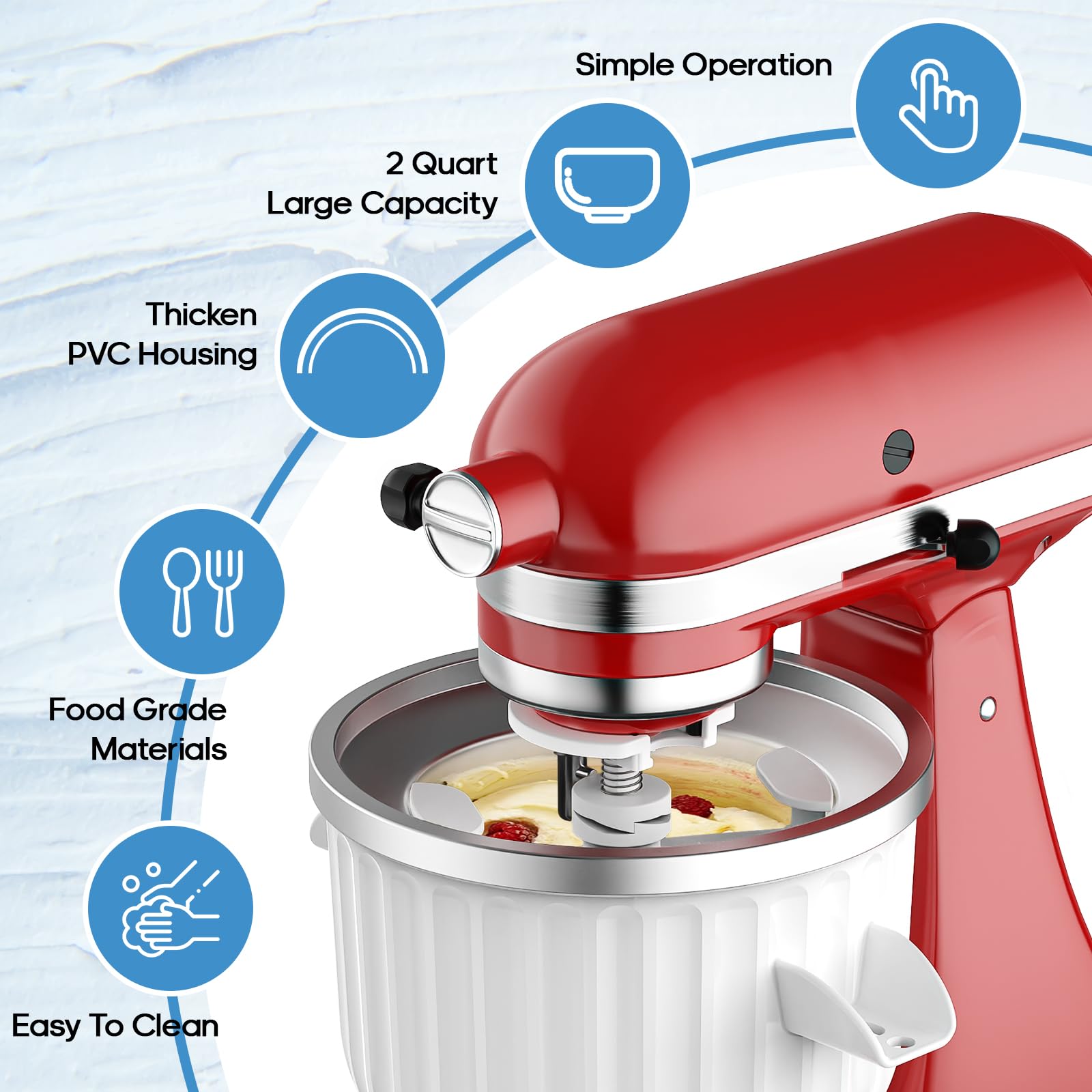 Acessório para Fazer Sorvete d - Commercial Kitchen Accessories avaliação e preço