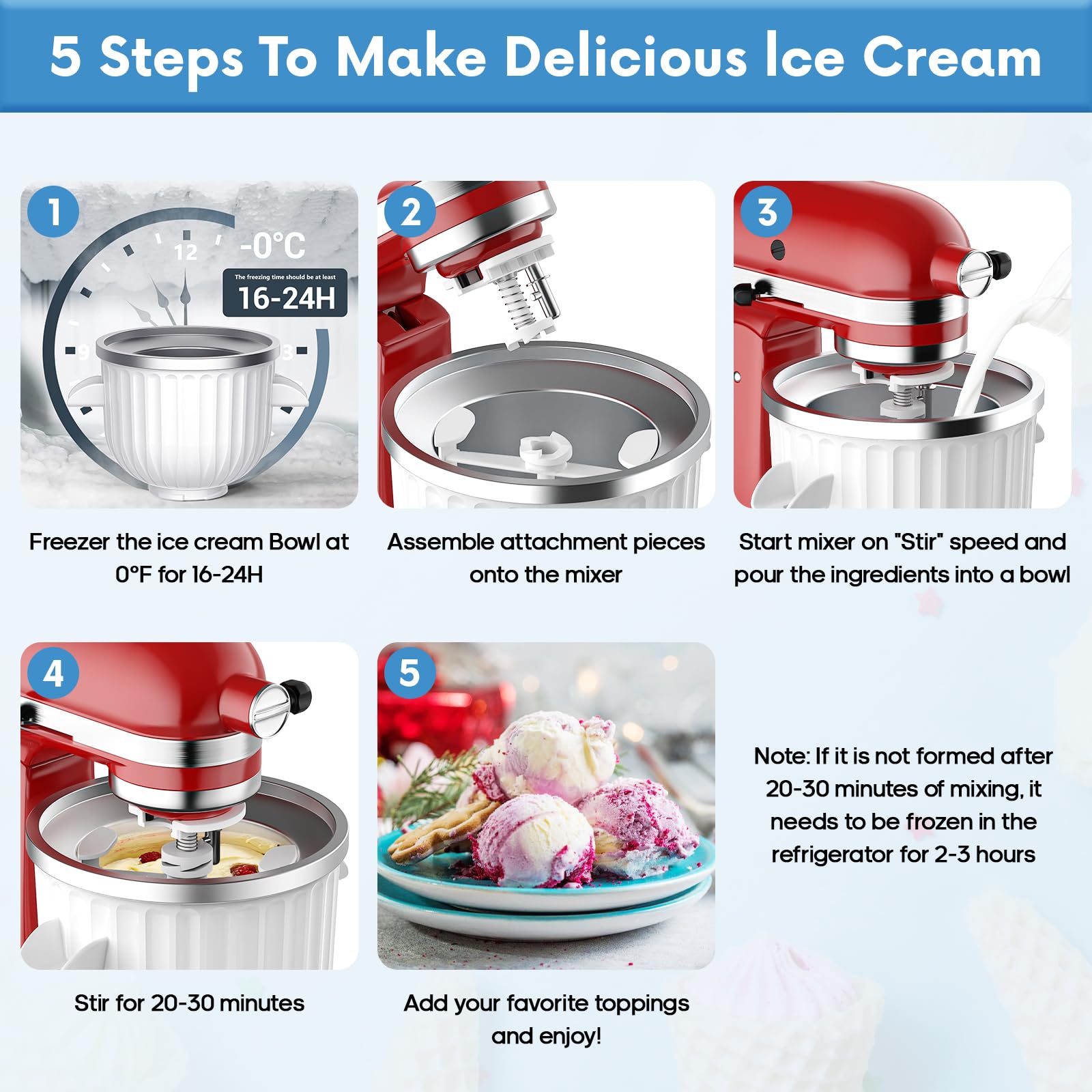 Acessório para Fazer Sorvete d - Commercial Kitchen Accessories avaliação e preço