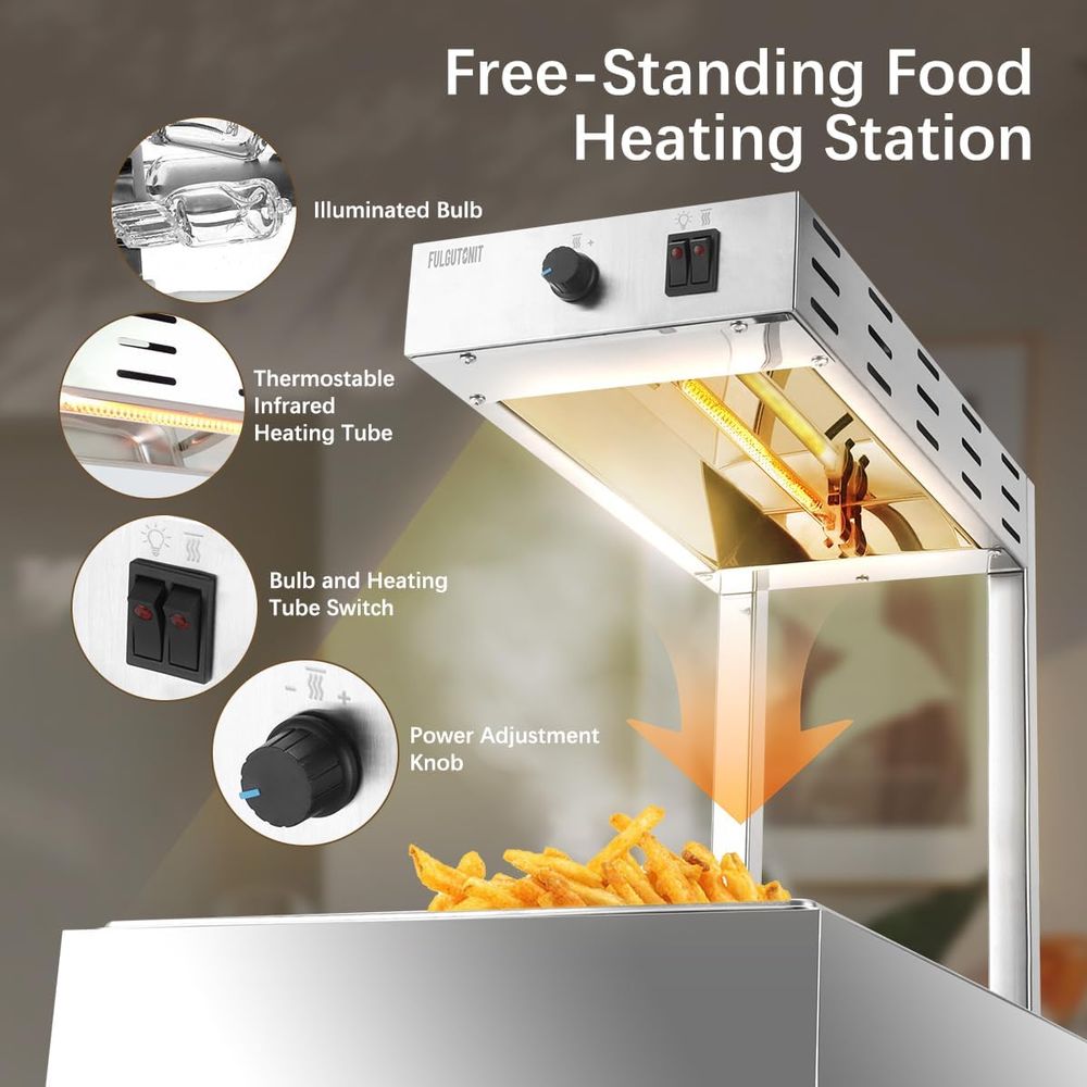 Aquecedor de batidas francesas - Commercial Kitchen Accessories avaliação e preço