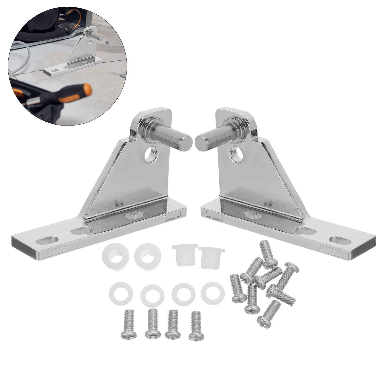 4 Peças Dobradiças Comerciais  - Commercial Kitchen Hardware avaliação e preço