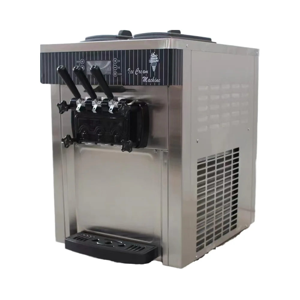Nova Máquina Comercial de Sorv - Soft Serve Ice Cream Machine avaliação e preço