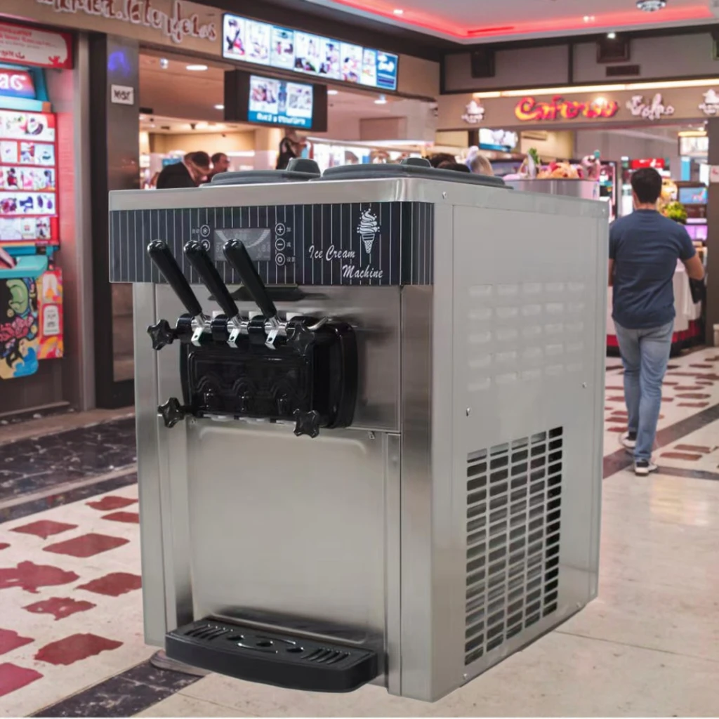 Nova Máquina Comercial de Sorv - Soft Serve Ice Cream Machine avaliação e preço