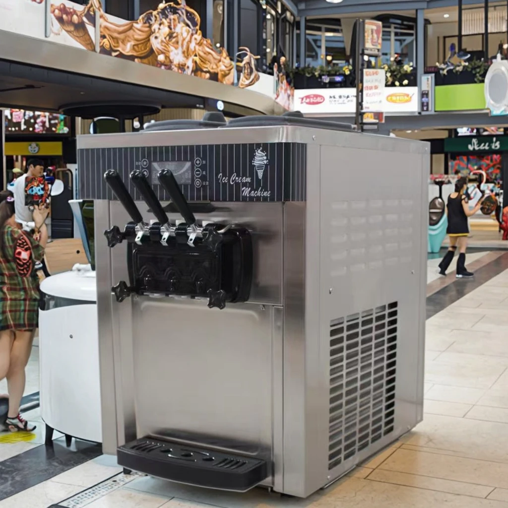 Nova Máquina Comercial de Sorv - Soft Serve Ice Cream Machine avaliação e preço
