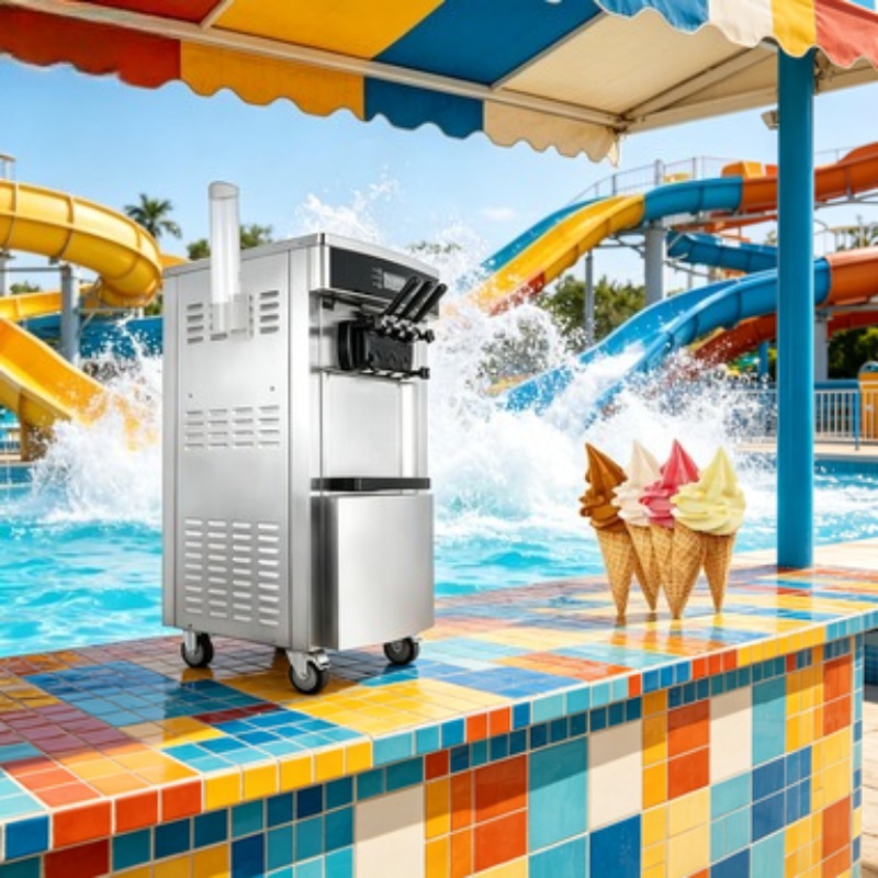 Máquina de Sorvete Soft Serve  - Soft Serve Ice Cream Machine avaliação e preço