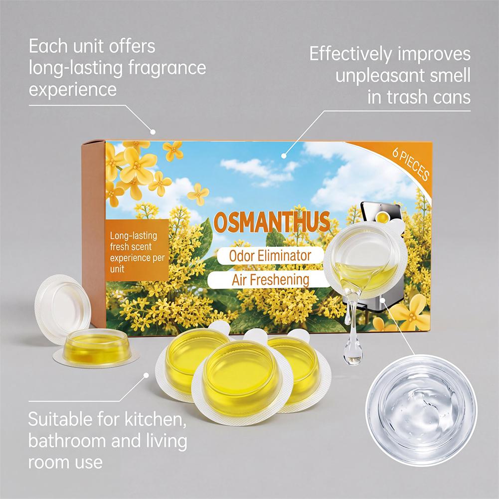 Pacote com 6 Gel Aromatizante  - Commercial Kitchen Bin avaliação e preço