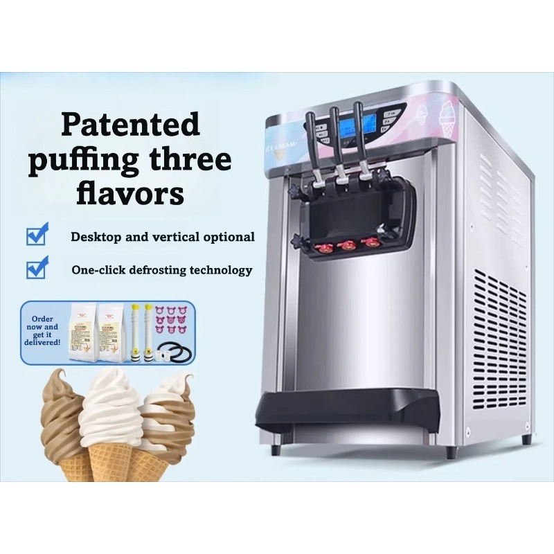 Máquina Comercial de Sorvete S - Soft Serve Ice Cream Machine avaliação e preço