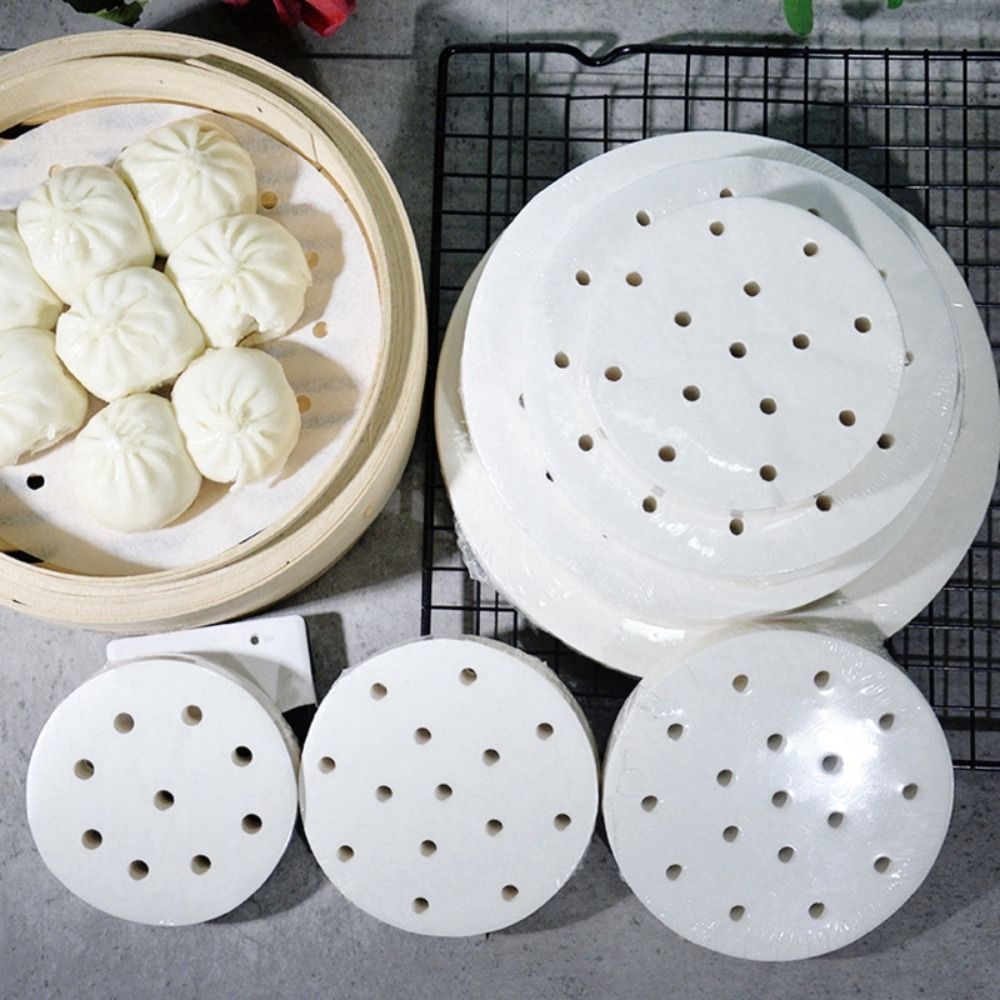 100 pçs papel cozido no vapor  - Commercial Kitchen Accessories avaliação e preço