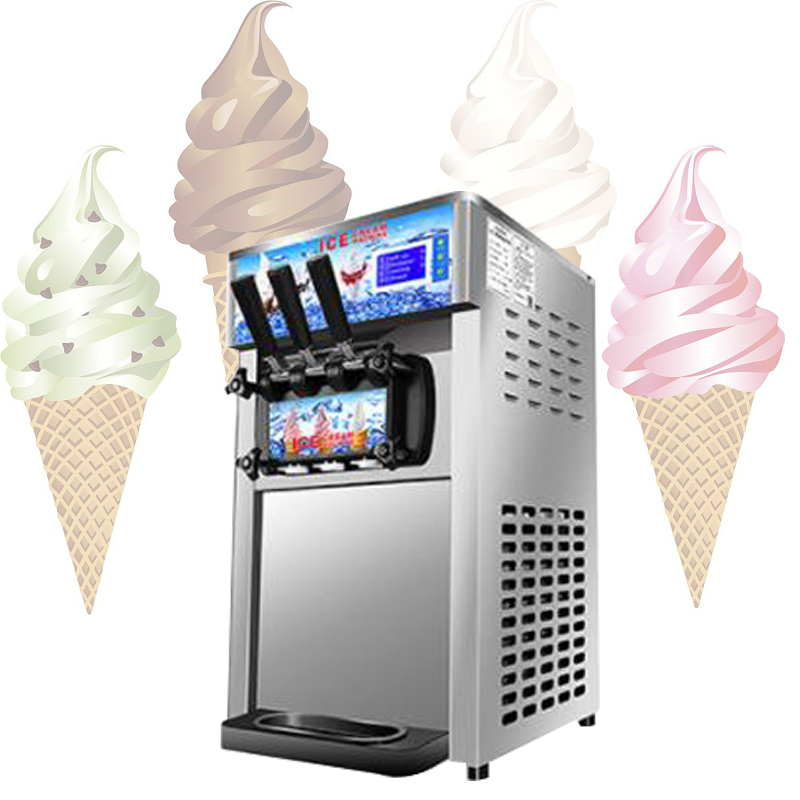Máquina de Sorvete Profissiona - Soft Serve Ice Cream Machine avaliação e preço